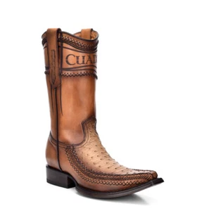 Bota Western Urbana Avestruz - Botas Cuadra Hechas a Mano (1B1AA1) - Imagen 1 de 11
