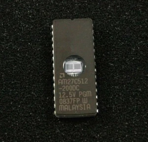 AM27C512-200DC UV EPROM - Foto 1 di 1