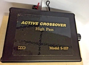 PAC | Electronic Crossover High Pass | Model S-HP! ADJUSTABLE! *200HZ* RARE!!! - Picture 1 of 11