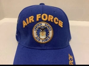 Air Force Hat Cap United States Adjustable Blue - Picture 1 of 2