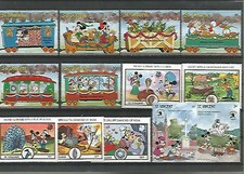 108639 / Karibik ** MNH LOT WALT DISNEY St. VINCENT