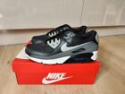 Nike Air Max 90 Black With Reflective Swoosh Men's Trainers Shoes UK 9.5_10.5_11