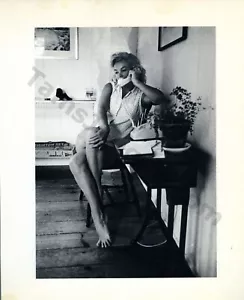 Marilyn Monroe Talking on Phone Casual Perhaps Home BOOK PAGE PHOTOS (904) 3 pcs - Picture 1 of 3