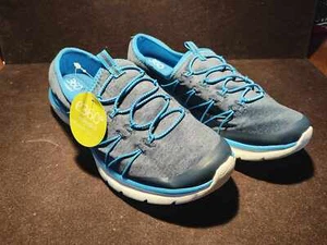 New - Easyspirit E360+ Dark & Light Blue Size - 8M Athletic Women's Sneakers - Picture 1 of 6