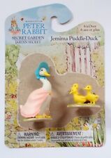 Beatrix Potter Peter Rabbit secret garden Jemima Puddle Duck collectible