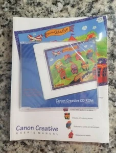 CANON CREATIVE CD-ROM version 1.2 with Manual brand new factory sealed - Picture 1 of 2