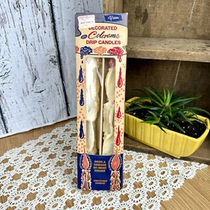 Vintage Tropfkerzen Colorama NOS Originalkarton 50er 60er Jahre 12" - Bild 1 von 5