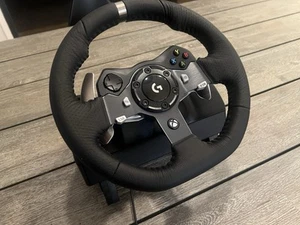 Logitech G920 Racing Wheel, Pedals and Shifter Bundle for Xbox X|S One & PC MAC - Picture 1 of 8