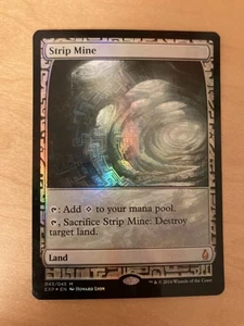 EXP Open Pit Strip Mine Foil MTG English Card Expedition - Picture 1 of 6