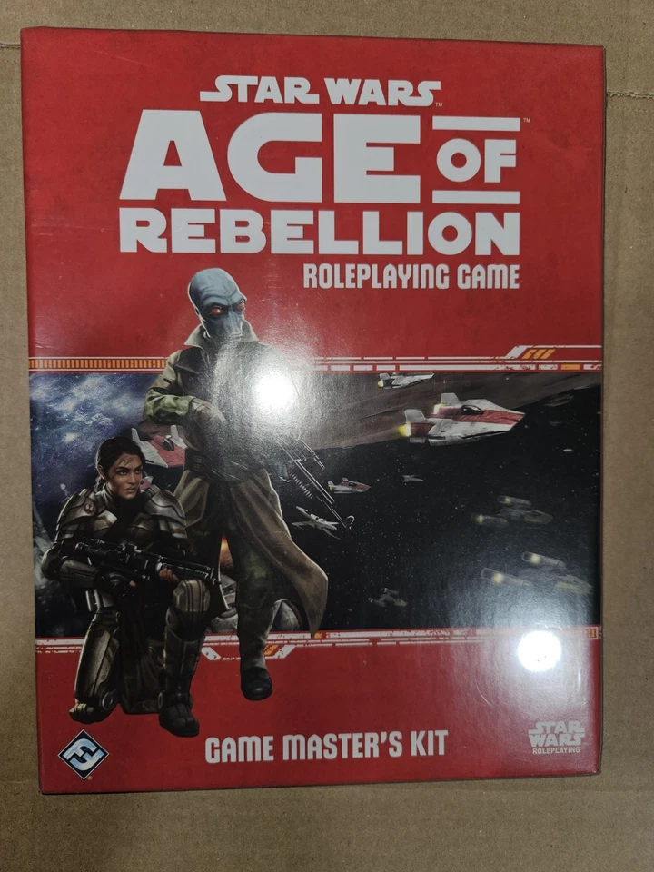 Star Wars Age of Rebellion RPG Game Masters Kit Ffgswa03 Fantasy Flight Games