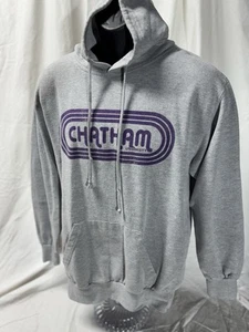 MV Sport Champion College Sweatshirt Chatham University Hoodie Gray - Picture 1 of 7