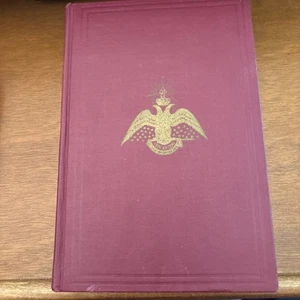 1871 MORAL Y DOGMA RITO ANTIGUO Y ACEPTADO JURISDICCIÓN SUR Albert Pike - Imagen 1 de 4