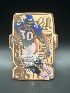 Destination Honolulu 1998 Skybox EX-2001 Terrell Davis 1:720 Packs Super Rare - Picture 1 of 2