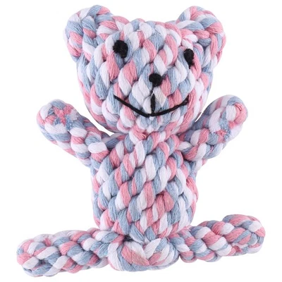 Popular Chew Knot Toys Strong Puppy Dog Pet Tug War Play Tree5219 - Image 1 of 4