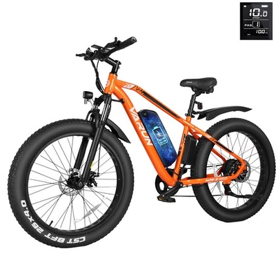 Bicicletas eléctricas VARUN 500W para adultos Fat Tire 48V 13Ah bicicleta eléctrica hasta 25 MPH Foto 1 de 4