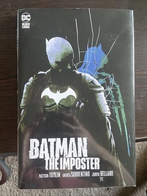 Batman: The Imposter HC (2022, DC Black Label) Collects #1-3 - Image 1 of 4