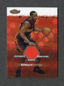 2002-03 Topps Finest Gilbert Arenas Patch /999 Warriors - Picture 1 of 2