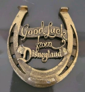 Vintage Good Luck From Walt Disneyland Trinket Horseshoe - Picture 1 of 3