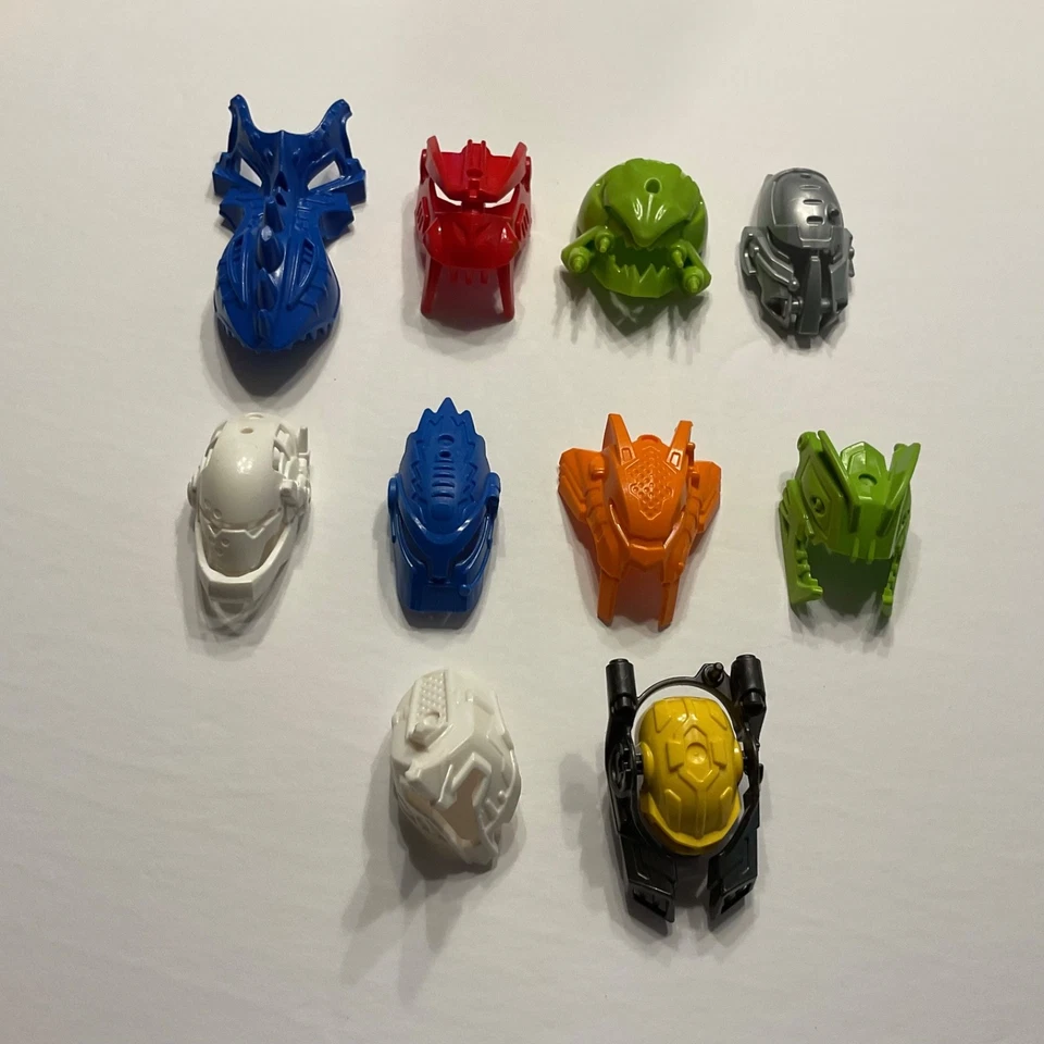 Lote de máscaras LEGO Hero Factory #2 - 10 máscaras surtidas Foto 1 de 1