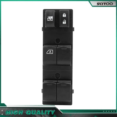 Interruptor principal de ventana eléctrica lado del conductor para Nissan Cube 2009-2013 2014 1,8 L Foto 1 de 4