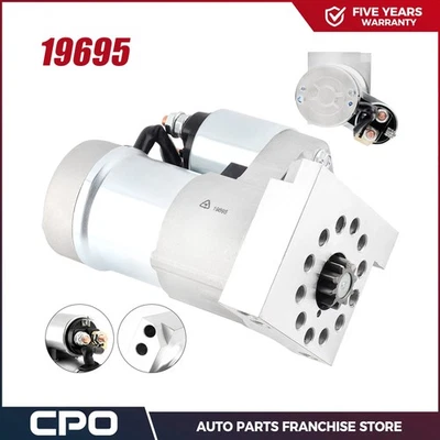 Mini Starter High TORQUE For Chevy SBC BBC 153 small block 168 Tooth 18492 Foto 1 de 4