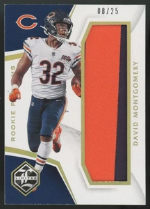 Panini Limited 2019 David Montgomery RC Phenoms Gold Spotlight Patch/25 #RP-23 - Imagen 1 de 2