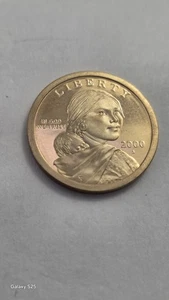 2000 S SACAGAWEA Golden Dollar Native American PROOF Coin US Mint First Issue - Picture 1 of 2