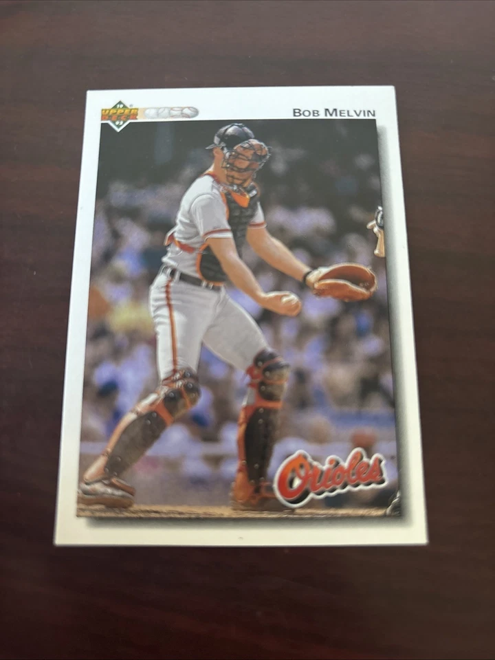 1992 Upper Deck #692 Bob Melvin Baltimore Orioles - Image 1 of 1