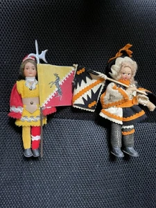 2 BAMBOLINE CONTRADE PALIO DI SIENA - Foto 1 di 5