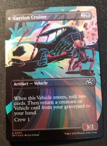 Carrion Cruiser - Foil - Borderless - DFT - MTG - NM - EN - 0305 - Picture 1 of 1