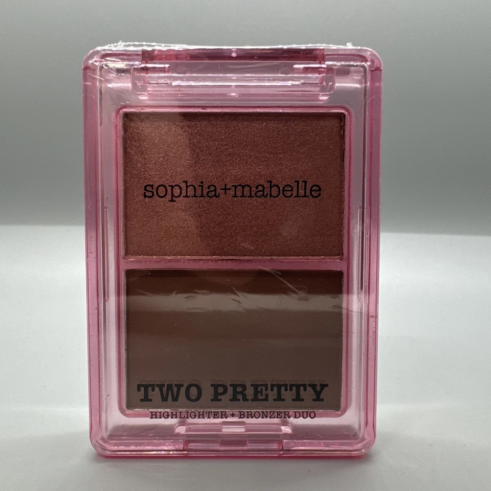 {A13} SOPHIA + MABELLE TWO PRETTY SUNLIT SAND VOLUME III BRONZER AND HIGHLIGHTER - Image 1 of 2