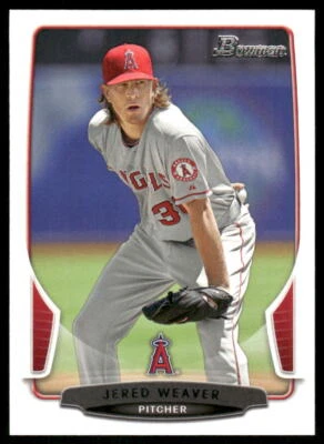 Jered Weaver 2013 Bowman #9 Los Angeles Angels - Image 1 of 2
