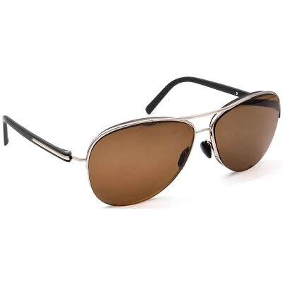 Gafas de sol Porsche Design “solo marco” P8569 claro bronce/gris media llanta 61 mm Foto 1 de 4