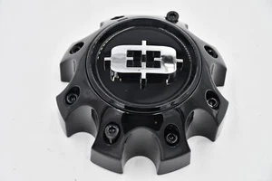 Vision Wheel 360 361 362 363 Gloss Black Center Cap C360GB-8V Hub Cap 6.75" 8 Lu - Picture 1 of 8