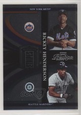 2005 Playoff Prestige Changing Stripes Foil /100 Rickey Henderson #C-21 HOF