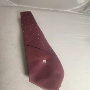 Vintage Etienne Aigner 56” Neck Tie “A” Embroidered Monogram Logo - Picture 1 of 4