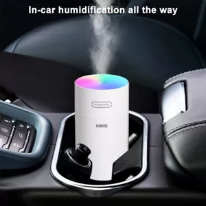 USB Cool Mist Mini Humidifier Ultrasonic Portable Colorful Car Humidifier 270ml - Picture 1 of 12