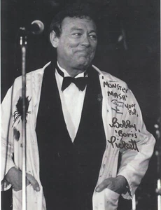 BOBBY BORIS PICKETT "MONSTER MASH" AUTOGRAPHED PHOTO REPRINT B - Picture 1 of 1