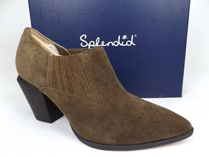NEW! Splendid Women’s Hertha II Ankle Bootie Size 8.5 Med, Sab Suede Leather - Picture 1 of 12