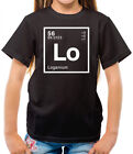 Logan Periodic Element Kids   Kids T Shirt   First Name   Surname   Personal