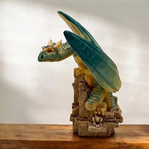Enchantica Dragon Menkara Rare Limited Edition 1998 10th Anniversary With COA - Picture 1 of 14