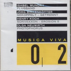 Mundry Isabel Musica Viva 02 (CD) Album