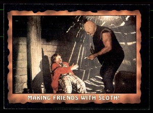 1985 Topps The Goonies Making Friends with Sloth! Baby Ruth #31
