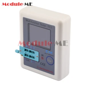 LCR-TC1 Transistor Tester TFT Diode Triode Capacitance Meter LCR NPN MOSFET US - Picture 1 of 19