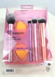 Juego de cepillos Real Techniques Everyday Essentials con caja mutilada de 2 esponjas - Imagen 1 de 2
