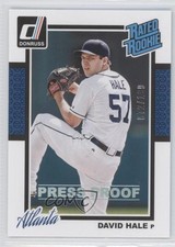 2014 Panini Donruss Press Proof Silver /199 David Hale #257 Rookie RC
