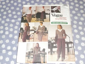 VOGUE 2329 MISSES PETITE JACKET BLOUSE SKIRT & PANTS PATTERN-UNCUT-12-14-16 - Picture 1 of 3