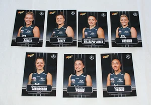 2017 Select AFLW Carlton Blues Womens AFL Football Cards Team Set Of 7 Sealed - Picture 1 of 3