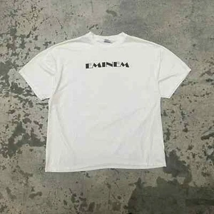 Vintage 90s Eminem Slim Shady white t shirt - Picture 1 of 7