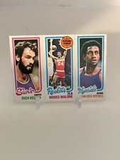 1980-81 Topps Rich Kelley Moses Malone Winford Boynes Rookie RC #64 #102 #192
